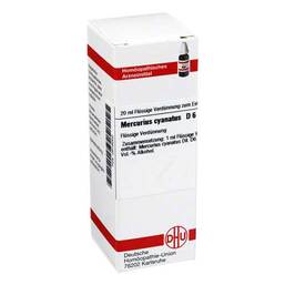 Abbildung: Mercurius cyanatus D 6 Dilution Dilution, 20 ml PZN 02618000