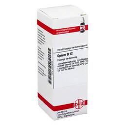 Abbildung: Opium D 12 Dilution Dilution, 20 ml PZN 02619258