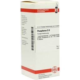Abbildung: DHU Phosphorus D 8 Dilution Dilution, 50 ml PZN 02619873