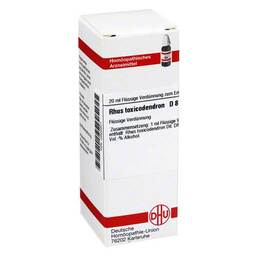 Abbildung: DHU Rhus toxicodendron D 8 Dilution Dilution, 20 ml PZN 02620801