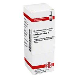 Abbildung: Sambucus nigra Urtinktur Dilution, 20 ml PZN 02621367