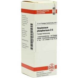 Abbildung: Strychninum phosphoricum D 6 Dilution Dilution, 20 ml PZN 02622421