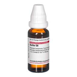 Abbildung: DHU Sulfur D 8 Dilution 20 ml, Dilution PZN 02622450