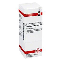 Abbildung: DHU Thallium aceticum D 12 Dilution Dilution, 20 ml PZN 02623099