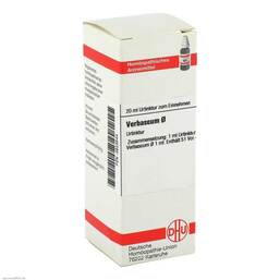 Abbildung: DHU Verbascum Urtinktur 20 ml, Dilution PZN 02623544
