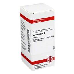 Abbildung: DHU Abrotanum D 4 Tabletten 80 St, Tabletten PZN 02624029