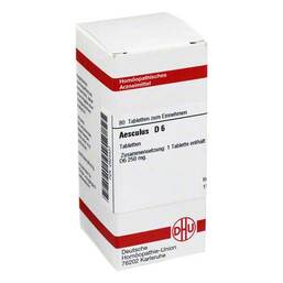 Abbildung: DHU Aesculus D 6 Tabletten Tabletten, 80 St PZN 02624437