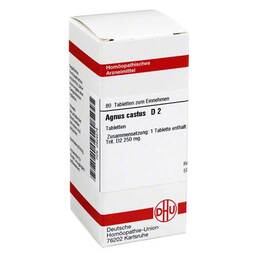 Abbildung: Agnus castus D 2 Tabletten Tabletten, 80 St PZN 02624578