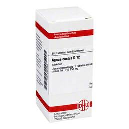 Abbildung: Agnus castus D 12 Tabletten Tabletten, 80 St PZN 02624609