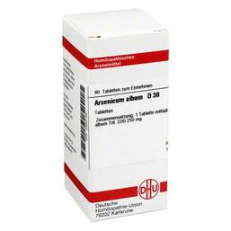 Abbildung: Arsenicum album D 30 Tabletten Tabletten, 80 St PZN 02625796