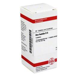 Abbildung: DHU Asa foetida D 6 Tabletten Tabletten, 80 St PZN 02625945