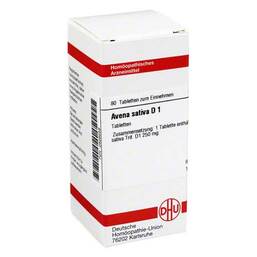 Abbildung: Avena sativa D 1 Tabletten Tabletten, 80 St PZN 02626258