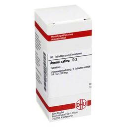 Abbildung: Avena sativa D 2 Tabletten Tabletten, 80 St PZN 02626264