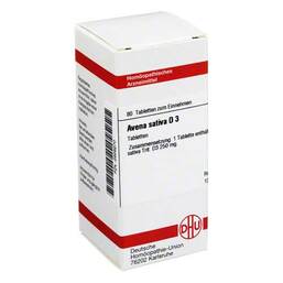 Abbildung: Avena sativa D 3 Tabletten Tabletten, 80 St PZN 02626270