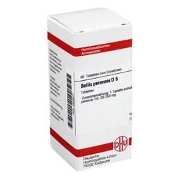 Abbildung: DHU Bellis perennis D 6 Tabletten Tabletten, 80 St PZN 02626577