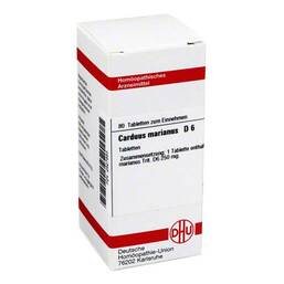 Abbildung: DHU Carduus marianus D 6 Tabletten Tabletten, 80 St PZN 02627683