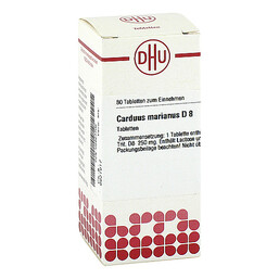 Abbildung: DHU Carduus marianus D 8 Tabletten Tabletten, 80 St PZN 02627708