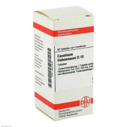 Abbildung: DHU causticum Hahnemanni D 10 Tabletten 80 St, Tabletten PZN 02627849