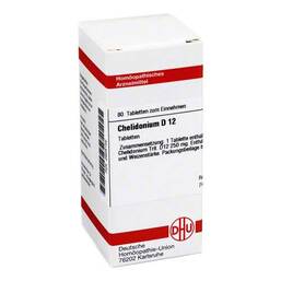 Abbildung: DHU Chelidonium D 12 Tabletten Tabletten, 80 St PZN 02628122