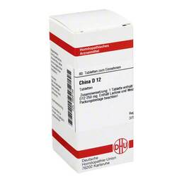 Abbildung: China D 12 Tabletten Tabletten, 80 St PZN 02628139