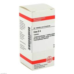 Abbildung: DHU Cina D 4 Tabletten Tabletten, 80 St PZN 02628464