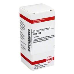 Abbildung: DHU Cina D 6 Tabletten Tabletten, 80 St PZN 02628470
