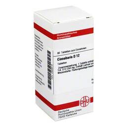 Abbildung: Cinnabaris D 12 Tabletten Tabletten, 80 St PZN 02628518