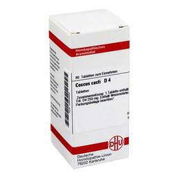 Abbildung: Coccus Cacti D 4 Tabletten Tabletten, 80 St PZN 02628688
