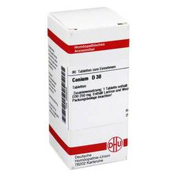 Abbildung: DHU Conium D 30 Tabletten Tabletten, 80 St PZN 02629009