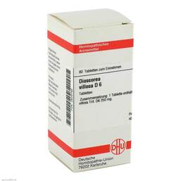 Abbildung: Dioscorea villosa D 6 Tabletten Tabletten, 80 St PZN 02629765