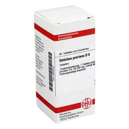 Abbildung: DHU Dolichos pruriens D 6 Tabletten Tabletten, 80 St PZN 02629794