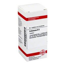 Abbildung: DHU Echinacea HAB D 3 Tabletten Tabletten, 80 St PZN 02629883
