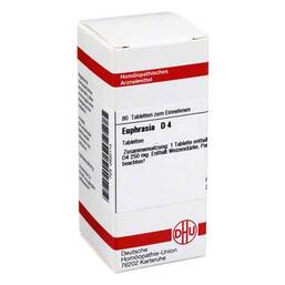 Abbildung: Euphrasia D 4 Tabletten Tabletten, 80 St PZN 02630113