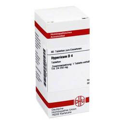 Abbildung: Hypericum D 4 Tabletten Tabletten, 80 St PZN 02631621