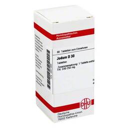 Abbildung: Jodum D 30 Tabletten Tabletten, 80 St PZN 02631986