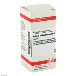 Abbildung: Kalium bichromicum D 10 Tabletten Tabletten, 80 St PZN 02632141