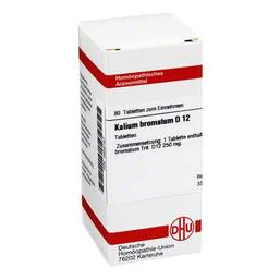 Abbildung: Kalium bromatum D 12 Tabletten Tabletten, 80 St PZN 02632187
