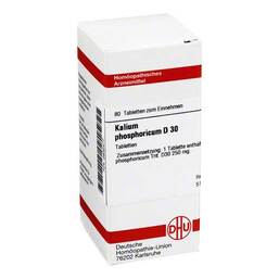 Abbildung: Kalium phosphoricum D 30 Tabletten Tabletten, 80 St PZN 02632477