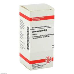 Abbildung: Laurocerasus D 2 Tabletten Tabletten, 80 St PZN 02632721