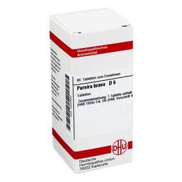 Abbildung: DHU Pareira Brava D 6 Tabletten 80 St, Tabletten PZN 02634625