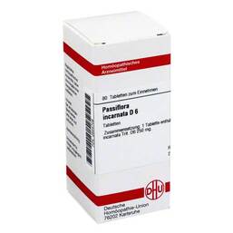 Abbildung: DHU Passiflora incarnata D 6 Tabletten Tabletten, 80 St PZN 02634708