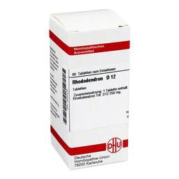 Abbildung: Rhododendron D 12 Tabletten Tabletten, 80 St PZN 02635435