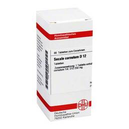 Abbildung: Secale cornutum D 12 Tabletten Tabletten, 80 St PZN 02635820