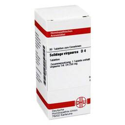 Abbildung: DHU Solidago virgaurea D 4 Tabletten Tabletten, 80 St PZN 02636044