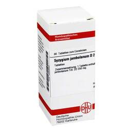 Abbildung: DHU Syzygium jambolanum D 2 Tabletten Tabletten, 80 St PZN 02636564