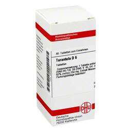 Abbildung: Tarantula D 6 Tabletten Tabletten, 80 St PZN 02636653