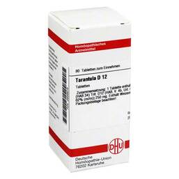 Abbildung: DHU Tarantula D 12 Tabletten Tabletten, 80 St PZN 02636676