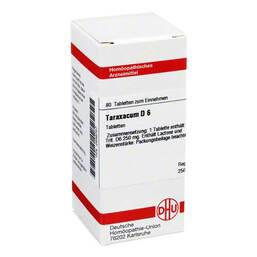 Abbildung: DHU Taraxacum D 6 Tabletten Tabletten, 80 St PZN 02636707