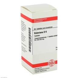 Abbildung: DHU Valeriana D 6 Tabletten Tabletten, 80 St PZN 02637115