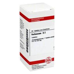 Abbildung: DHU Verbascum D 2 Tabletten Tabletten, 80 St PZN 02637204